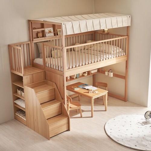 꿈꾸는요셉 요셉SG 수납계단 로우 루프탑 벙커침대 SS