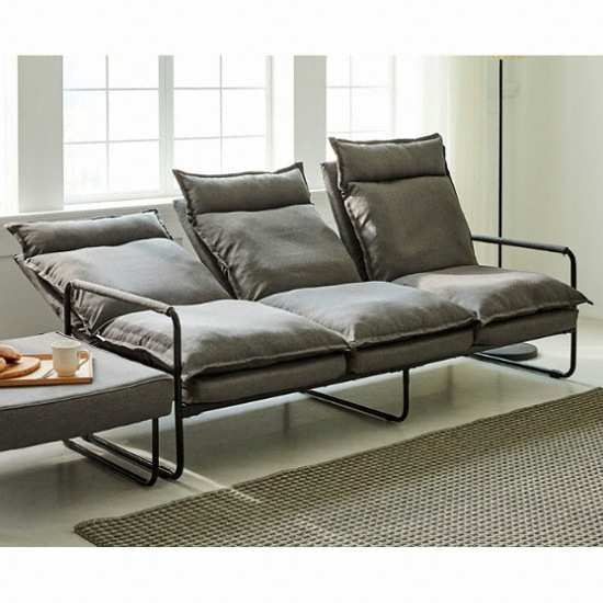 상도가구 베이크 패브릭 소파 3인용 (스툴별도)_이미지