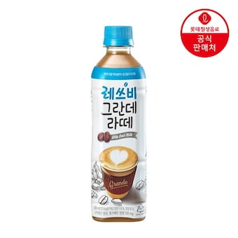 롯데 <b>레쓰비</b> 그란데 라떼 500ml 24개