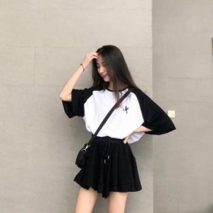 짝꿍닷컴 여리여리 치마바지 세트 츄리닝 DHH-B41 S9655029_이미지