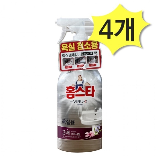  홈스타 바이럭스 욕실용 세정제 750ml [4개]
