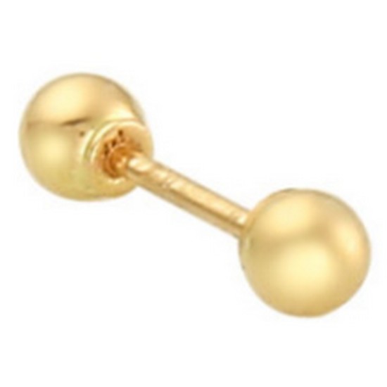 골드팡 14K 골든볼 피어싱 3mm