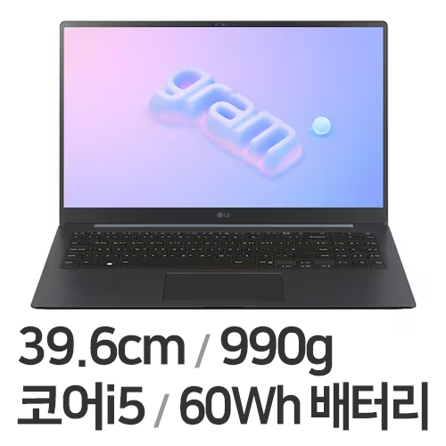 LG전자 2023 그램15 15ZD90RT-GX5BK (SSD 256GB)