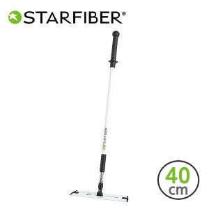 Aquastar 스타파이버 전문가용 프로 밀대 세트 40 스테인리스 튼튼 사무실 카페 바닥 물걸레 청소_이미지