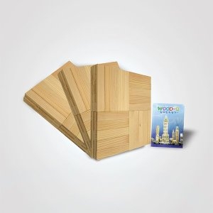 가베가족 큰솔 원목 카프라 (KS1306) 300조각 + 예제집