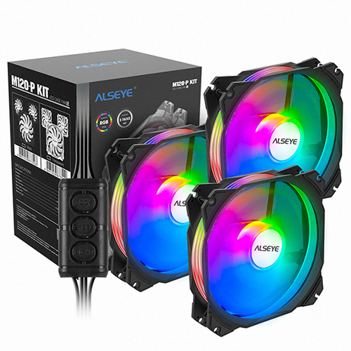 ALSEYE MAX M120-P KIT (컨틀롤러/3팩, 블랙)
