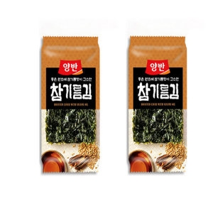 동원F&B 양반김 도시락김 참기름김 4g 16봉 10세트