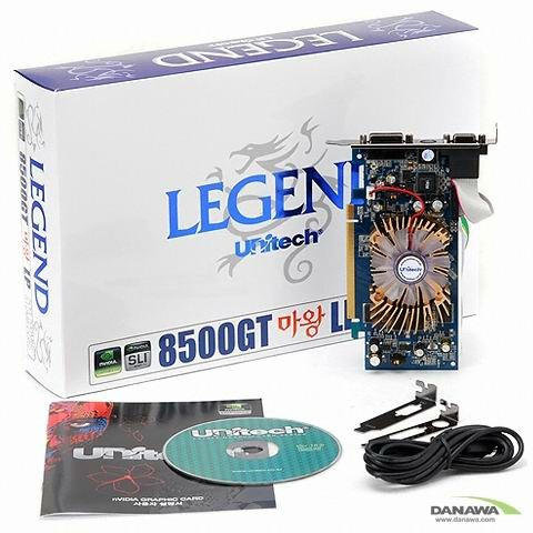 ���������� LEGEND ������ 8500GT LEGEND ���� 512MB LP