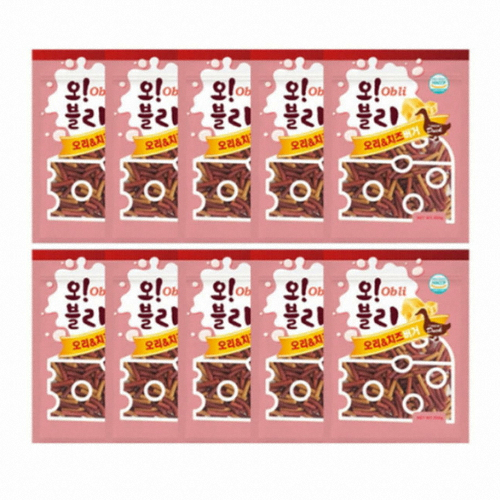 에이티바이오 오블리 오리&치즈버거 100g (10개)_이미지