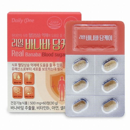 네이처스토리 데일리원 리얼 바나바 당케어 60정 (1개)