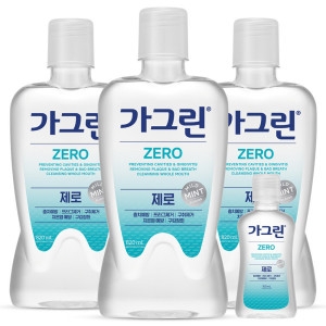 제로 820ml 3개 + 제로 100ml x 1개