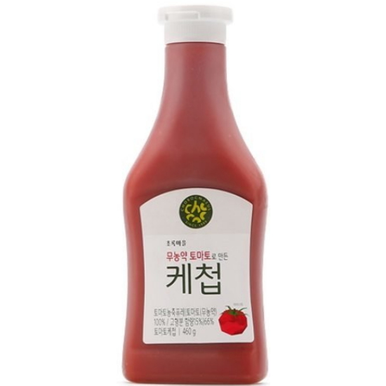 초록마을 무농약 토마토로 만든 케첩 460g (1개)