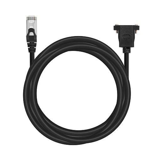 이지넷유비쿼터스 넥스트 CAT.6 FTP 연장 판넬형 랜케이블 (NEXTLINK-UE650CM, 0.5m)