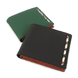 옴니아 스틸 소가죽 남성 반지갑/지갑_이미지