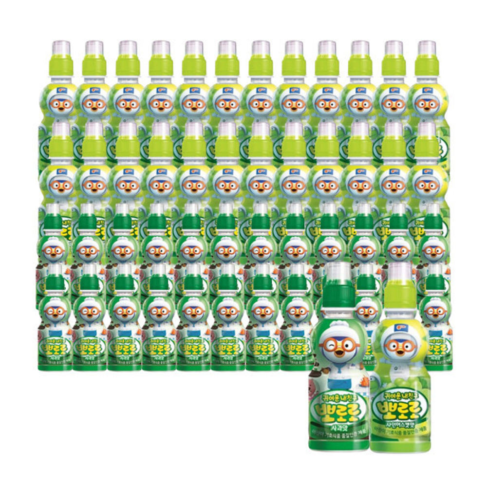 뽀로로 사과 235ml x 24개 + 샤인머스켓 235ml x 24개