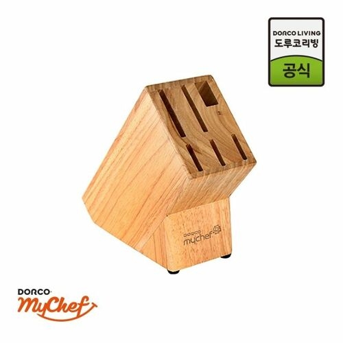 도루코 마이셰프 원목 칼꽂이 (6구)_이미지