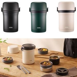 써모스  22년형 신제품 일본 보온도시락 1500ml 3종 BR 수능보온도시락