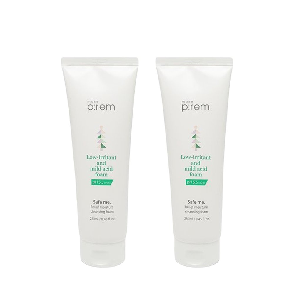 메이크프렘 세이프 미 릴리프 모이스처 클렌징 폼 250ml (2개)_이미지