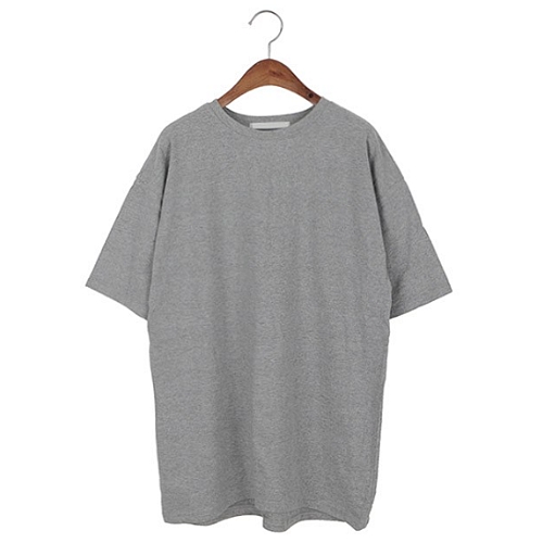 빅사이즈클럽 WAW 20수 오버핏 반팔 티셔츠