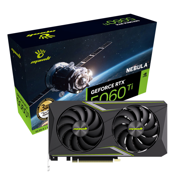 MANLI 지포스 RTX 5060 Ti Nebula D7 16GB 인텍앤컴퍼니_이미지