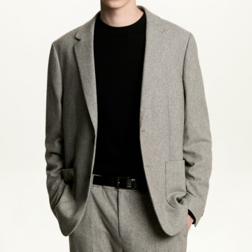 DKNY 남성 울 캐시 세퍼레이트 재킷 세피아그레이 DM2F9WJS082M SG