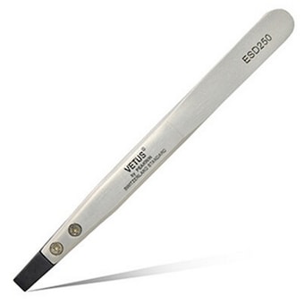 VETUS 정전기방지 <b>핀셋</b> 팁교체형 ESD-250