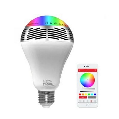 디자인에버 LED 블루투스 스피커 스마트 전구램프 6W