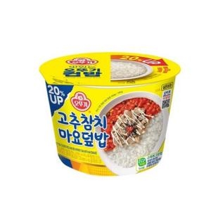 오뚜기 컵밥 고추참치마요 덮밥 280.5g (3개)_이미지