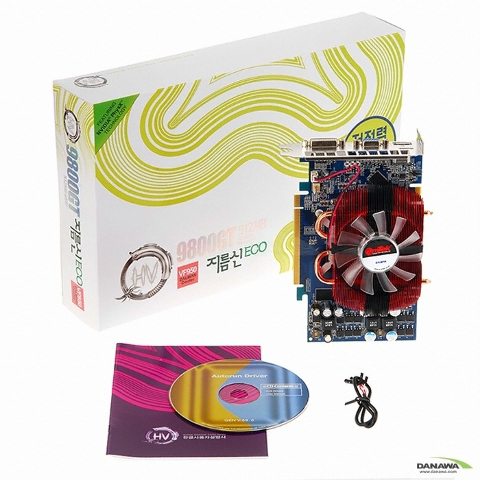 이엠텍 HV 지포스 9800GT 지름신 저전력 ECO HDMI 512MB VF950_이미지