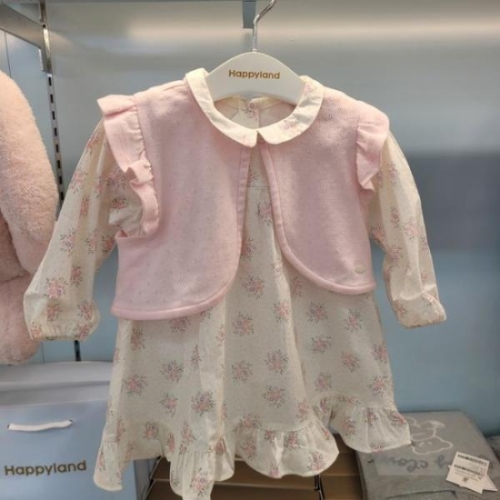 해피랜드F&C 해피랜드 HC09 퓨어 플라워 원피스 볼레로 세트 H2125201 S28278427