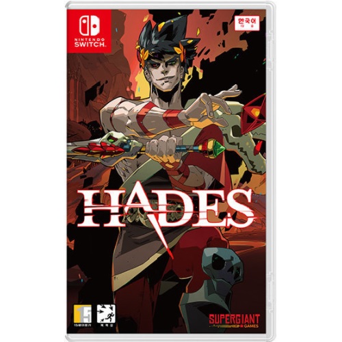 Supergiant Games 하데스 한글판 (SWITCH, 패키지칩)