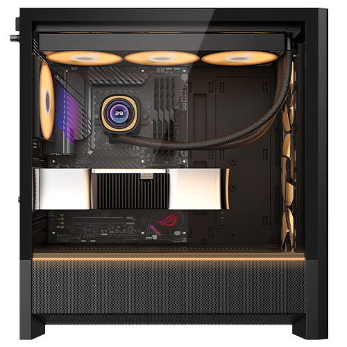 DAVEN D7 Mesh 세븐팬 ARGB PWM (블랙)_이미지