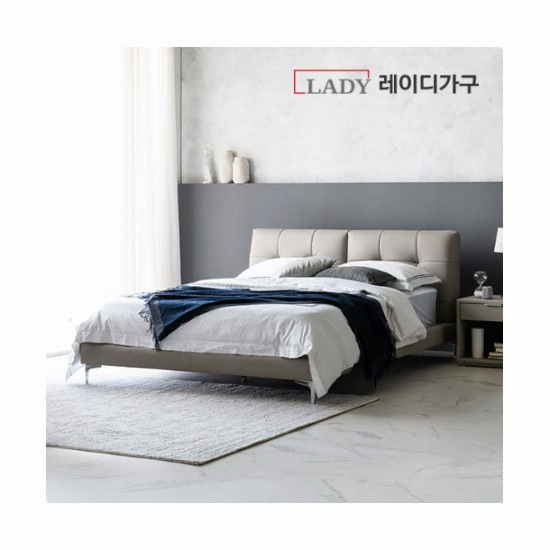 레이디가구 위슨 호텔형 가죽 침대 Q (80T뉴필로우탑독립)_이미지