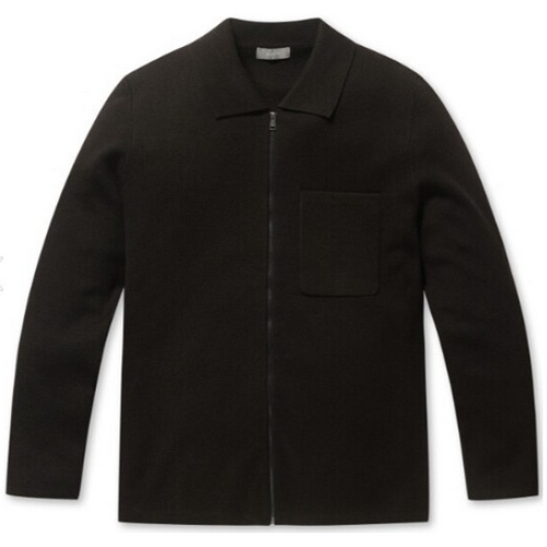 프로젝트엠 울 혼방 칼라 집업 가디건 EPC4EC1200