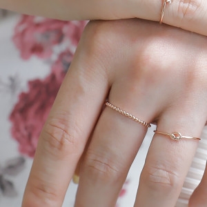 헤스티아 핸드메이드+쇼핑백/Fortuna/ Kathleen 925 Silver Ring RR-60462