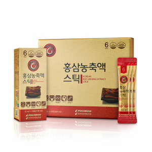 포천인삼영농조합 홍삼농축액 스틱 10ml 30포 (1개)_이미지