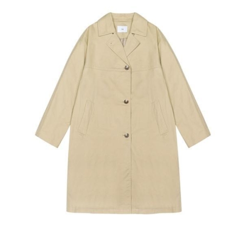 SI 피 스트라이프 배색 오버핏 트렌치 코트 SKNAB2602이미지입니다. 누르면 해당 게시물로 새창이동합니다.