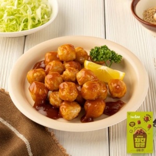 와이즈유엑스글로벌 아임닭 닭가슴살 치킨팝콘 돈까스맛 100g (6개)_이미지