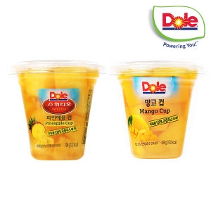 돌 Dole 후룻컵198g 망고6개 + 파인애플6개 무료택배_이미지