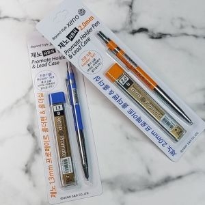 제노  XENO Promate 1.3 2.0mm 연필식 홀더샤프 심 Set 홀더샤프심 샤프 심 샤프심 샤프연필심