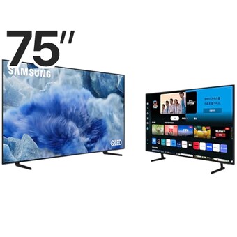 삼성전자 QLED KQ75QF8AAFXKR + KU43UD7000FXKR