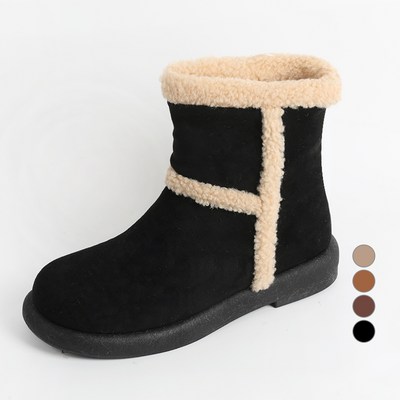 UGG 핑크썸 여성용 루루빈 털 방한 퍼 미들 부츠 ZWMM4319 카멜 250