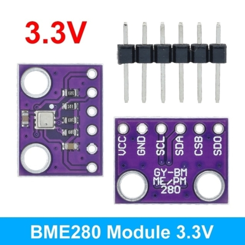 아두이노키트 프로그래밍 전자 아두이노 모듈 부품 bme280 arduino 용 3.3v5v 디지털 센서 온도 습도 기압 센서 모듈 i2..