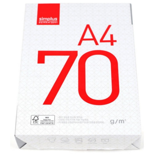 홈플러스 simplus 복사용지 A4 70g (500매)_이미지