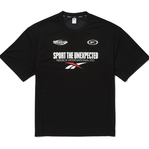 리복 벡터 스포츠 저지 반팔 티셔츠 RETS4ER55BK