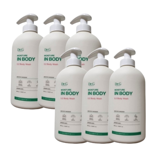 고운세상 닥터지 모이스처 인 바디 5.0 바디워시 500ml (6개)