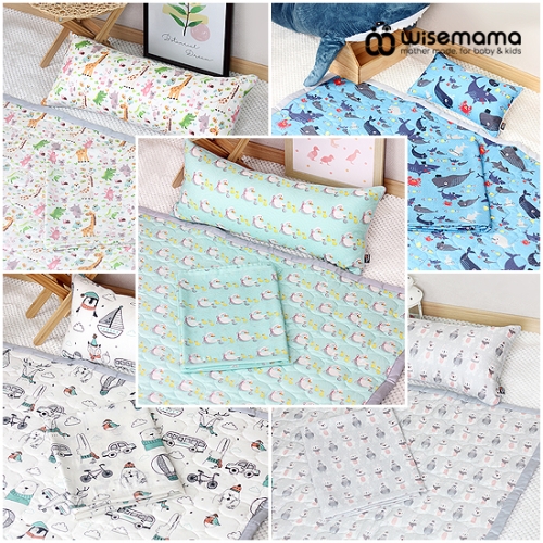 와이즈마마 와이즈마마 무형광 풍기인견 여름 이불 패드 베개 세트 모음전