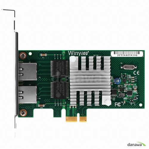 에즈윈아이피씨 WY580T 기가비트 듀얼포트 랜카드_이미지