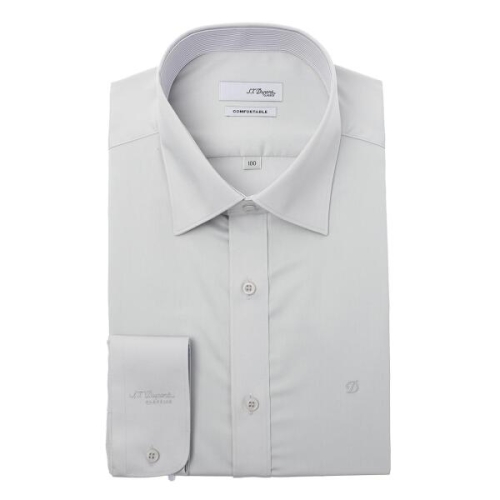 남성셔츠 남성 스트레치 컴포터블 슬림핏 긴팔 와이셔츠 그레이 SE6SM22LS75