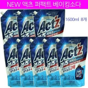 액츠 퍼펙트 베이킹소다 리필 1.6L (8개)_이미지